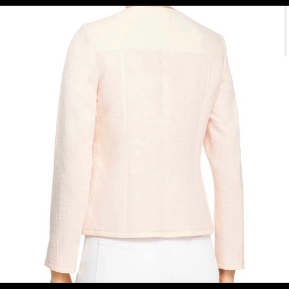 NWOT Karl Lagerfeld New Paris Pink Jacket Pockets - Picture 2 of 10